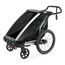 Thule Chariot Lite - wielofunkcyjna przyczepka rowerowa, Rodzaj wózka: dla jednego dziecka, Kolor materiału: Agave, 6 zdjęcie