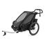 Thule Chariot Sport - wielofunkcyjna przyczepka, Rodzaj wózka: dla jednego dziecka, Kolor materiału: Midnight Black