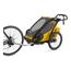 Thule Chariot Sport - wielofunkcyjna przyczepka, Rodzaj wózka: dla jednego dziecka, Kolor materiału: Spectra Yellow, 6 zdjęcie