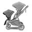 Thule Sleek přídavné sedátko, Kolor materiału: Grey Melange, Kolor ramy: Black, 5 zdjęcie