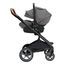 Nuna Arra Next z bazą Base Next - obrotowy fotelik samochodowy dla niemowląt (40 - 85 cm | 0 - 13 kg | 0 - 15 miesięcy), Baza: Base Next, Kolor: Granite, 2 zdjęcie