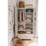 Bellamy Ines 2-Door Tall Wardrobe Elegant White, Kolor: Elegant White, image , 7 image