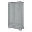 Bellamy Ines 2-Door Tall Wardrobe Neutral Gray, Kolor: Neutral Gray, image 
