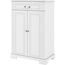 Bellamy Ines vysoká komoda dvoudveřová Elegant White, Kolor: Elegant White, 3 zdjęcie