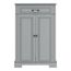 Bellamy Ines vysoká komoda dvoudveřová Neutral Gray, Kolor: Neutral Gray