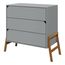 Bellamy Lotta komoda 3 zásuvky Gray, Kolor: Gray, 4 zdjęcie