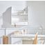 Bellamy Royal psací stůl Timeless White, Kolor: Timeless White, 10 zdjęcie