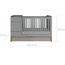 Bellamy UP! postel 120×70 Gray, Rozmiar: 120x70, Kolor: Gray, 6 zdjęcie