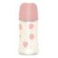 Suavinex SX Pro Medium Flow Bottle Bonhomia 270ml Pink Owl 4-12m, Pojemność: 270 ml, Kolor: różowy, image 
