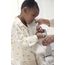 BabyBjörn Mini nosítko 3D Jersey světle béžové, Rodzaj: Jersey, Kolor: Light beige, 25 zdjęcie
