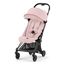 Cybex Coya kompaktní sportovní kočárek, Kolor materiału: Peach Pink, Kolor ramy: Matt Black