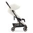 Cybex Coya kompaktní sportovní kočárek, Kolor materiału: Off white, Kolor ramy: Rosegold, 9 zdjęcie