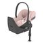 Cybex Cloud T i-Size s bází T - otočná autosedačka pro novorozence (45 - 87 cm | 0 - 13 kg | 0 - 2 roky), Baza: Cybex base T, Kolor: Plus Peach Pink, 14 zdjęcie