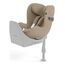 Cybex Sirona T i-Size - Rotating Toddler Car Seat (45-105 cm | 0-18 kg | Birth to 4 Years), Kolor: Plus Cozy Beige, image 