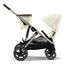 Cybex Gazelle S - sportovní kočárek s možností korby a druhého sedadla, Rodzaj wózka: spacerowy, Kolor materiału: Seashell Beige, Kolor ramy: Taupe, 12 zdjęcie