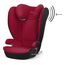Cybex Solution B i-fix - autosedačka pro větší děti (15–36 kg | 3–12 let), Kolor: Dynamic Red, 8 zdjęcie
