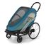 Cybex Zeno Bike – cyklopřívěs 2v1, Kolor materiału: Maliblue, 7 zdjęcie