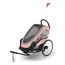Cybex Zeno Bike – cyklopřívěs 2v1, Kolor materiału: Silver Pink
