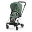 Cybex Mios 3.0 sportovní kočárek, Rodzaj wózka: spacerowy, Kolekcja: Comfort, Kolor materiału: Leaf Green, Kolor ramy: Chrome Black