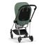 Cybex Mios 3.0 sportovní kočárek, Rodzaj wózka: spacerowy, Kolekcja: Comfort, Kolor materiału: Leaf Green, Kolor ramy: Chrome Black, 7 zdjęcie