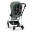 Cybex Mios 3.0 sportovní kočárek, Rodzaj wózka: spacerowy, Kolekcja: Comfort, Kolor materiału: Leaf Green, Kolor ramy: Chrome Black, 8 zdjęcie