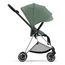 Cybex Mios 3.0 sportovní kočárek, Rodzaj wózka: spacerowy, Kolekcja: Comfort, Kolor materiału: Leaf Green, Kolor ramy: Chrome Black, 10 zdjęcie