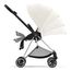 Cybex Mios 3.0 sportovní kočárek, Rodzaj wózka: spacerowy, Kolekcja: Comfort, Kolor materiału: Off white, Kolor ramy: Chrome Black, 12 zdjęcie