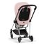 Cybex Mios 3.0 - Compact Premium Pushchair (Birth - 22 kg), Rodzaj: spacerowy, Kolekcja: Comfort, Kolor: Peach Pink, Kolor ramy: Chrome Black, image , 6 image