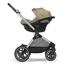 Cybex Eos Lux - kombinovaný kočárek 2v1 s výměnnou korbou, Kolor materiału: Seashell Beige, 6 zdjęcie