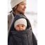 BabyBjorn zimní potah na nosítko Black, 2 zdjęcie