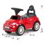 Milly Mally odrážedlo Fiat 500 Red, Kolor: Red