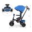 Milly Mally tříkolka Stanley Rubber Navy-Black, Kolor: Navy-Black, 9 zdjęcie