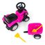 Milly Mally odrážedlo traktor New Holland T7 Pink, Kolor: Pink, 5 zdjęcie