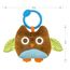 Milly Mally plyšový závěs sovička Happy Owl Brown, Kolor: Brown