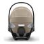 Cybex Cloud T i-Size with Base T - Rotating Infant Car Seat (45-87 cm | 0-13 kg | Birth to 2 Years), Baza: Cybex base T, Kolor: Plus Cozy Beige, image , 8 image