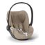 Cybex Cloud T i-Size otočná autosedačka pro novorozence (45–87 cm | 0–13 kg | 0–2 roky), Baza: bez bazy, Kolor: Plus Cozy Beige, 23 zdjęcie