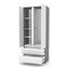 Veres Bern 900 - Double Door Wardrobe with Drawers (90x50.3x207.1 cm) - White Graphite, Kolor: White Graphite, image , 4 image