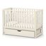 Veres LD13 - Children's Cot with Drop Side and Teething Rail (120x60 cm) - Beige, Kolor: Beige, image , 7 image