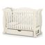 Veres LD19 - Children's Cot with Drop Side and Teething Rail (120x60 cm) - Beige, Kolor: Beige, image , 5 image
