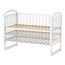 Veres LD6 – dětská postýlka se sklopnou bočnicí a kousátkem (120×60 cm) – White, Kolor: White, 22 zdjęcie