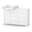 Veres Monaco 1200 - komoda dziecięca (120 cm) - White, Rozmiar: 120 cm, Kolor: White, 9 zdjęcie