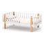 Veres Monaco 160 – mládežnická postel z bukového dřeva (160×80 cm) – White Natural, Rozmiar: 160x80 cm, Kolor: White Natural