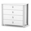 Veres Monaco 900 – dětská komoda (90 cm) – White Grey, Rozmiar: 90 cm, Kolor: White Grey