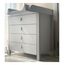 Veres Monaco 900 – dětská komoda (90 cm) – White Grey, Rozmiar: 90 cm, Kolor: White Grey, 10 zdjęcie