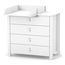 Veres Monaco 900 – dětská komoda (90 cm) – White, Rozmiar: 90 cm, Kolor: White, 9 zdjęcie