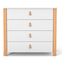Veres Monaco 900 – dětská komoda (90 cm) – White Natural, Rozmiar: 90 cm, Kolor: White Natural, 9 zdjęcie