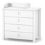 Veres Monaco 900 – dětská komoda (90 cm) – White, Rozmiar: 90 cm, Kolor: White, 10 zdjęcie