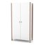 Veres Monaco 960 Two-Door Children's Wardrobe (96x47x180 cm) Cappuccino White, Rodzaj: dwudrzwiowa, Kolor: Cappuccino White, image 