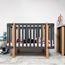 Veres Monaco – postýlka se sklopnou bočnicí (120×60 cm), verze mini (80×60 cm) – Anthracite Natural, Rozmiar: 80x60 lub 120x60 cm, Kolor: Anthracite Natural, 16 zdjęcie