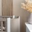 Veres Monaco Velour – postýlka se sklopnou bočnicí (120×60 cm), verze mini (80×60 cm) – Velour Cappuccino White, Rozmiar: 80x60 lub 120x60 cm, Kolor: Velour Cappuccino White, 21 zdjęcie